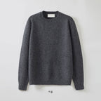 Air Wool 輕量 保暖 羊毛 圓領 針織毛衣 / 15色