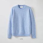 Air Wool 輕量 保暖 羊毛 圓領 針織毛衣 / 15色