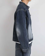 復古 水洗 寬鬆 短版 牛仔外套 / 3色 - WHATEVER STUDIO