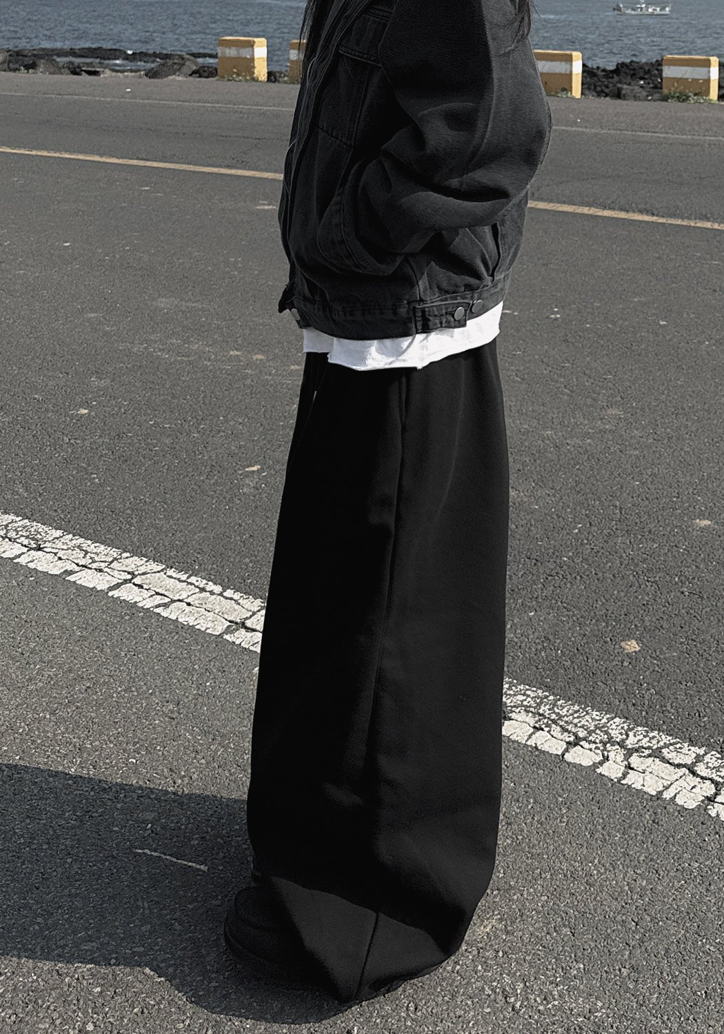 單褶 束口 氣球 運動 寬鬆 棉褲 / 3色 - WHATEVER STUDIO