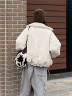 毛絨 立體針織 修飾臉型 保暖 毛帽 / 5色 - WHATEVER STUDIO