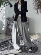 立體剪裁 雙褶 氣球 抽繩 棉褲 / 6色 - WHATEVER STUDIO