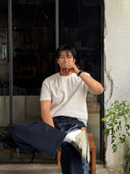 顏料水洗 短版 合身 莫蘭迪 短袖 上衣 / 7色 - WHATEVER STUDIO