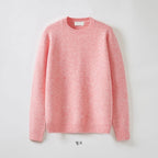 Air Wool 輕量 保暖 羊毛 圓領 針織毛衣 / 15色 - WHATEVER STUDIO