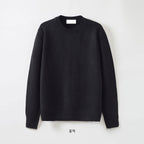 Air Wool 輕量 保暖 羊毛 圓領 針織毛衣 / 15色 - WHATEVER STUDIO