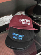 街頭 Buger Killer 字母刺繡 棒球帽 / 2色 - WHATEVER STUDIO