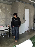 insane 印花 落肩 短版 大學T / 3色 - WHATEVER STUDIO