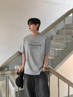 Tokyo 英文印花 寬鬆 落肩 短袖 T恤 / 3色 - WHATEVER STUDIO